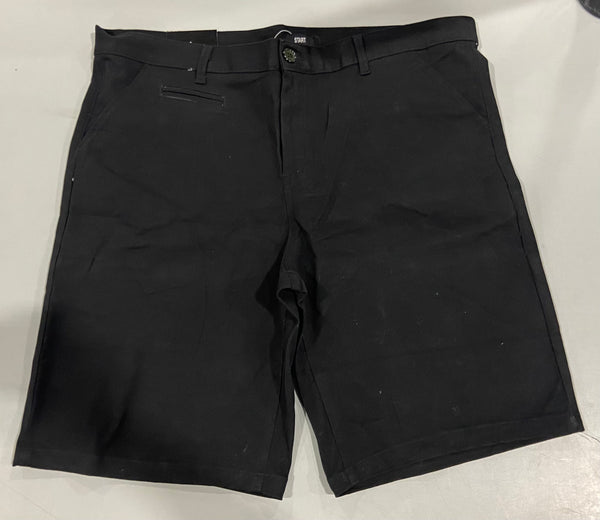 START FLEX COMFORT FOUR WAY STRETCH FABRIC SHORT - SIZE: MEN 40 - BLACK - Brand New