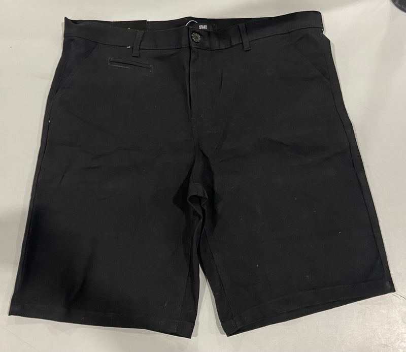 START FLEX COMFORT FOUR WAY STRETCH FABRIC SHORT - SIZE: MEN 40 - BLACK - Brand New