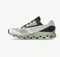 ON RUNNING ON CLOUDSTRATUS SNEAKERS MEN'S SHOES - 7.5 - WHITE/BLACK/GREEN - Like New