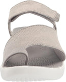 BZEES WOMENS CARRY ON SLIDE SANDAL - SIZE: WOMEN 8.5 - SILVER SMOKE CAMO - Brand New