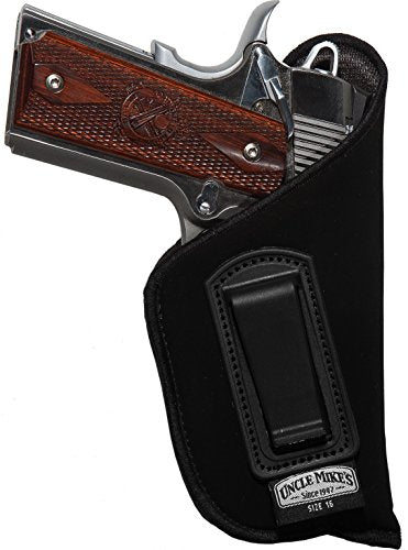 UNCLE MIKE'S OFF-DUTY & CONCEALMENT NYLON OT ITP HOLSTER SIZE 0 RIGHT HAND BLACK Like New