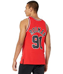 Mitchell & Ness NBA Swingman Road Jersey Bulls 97 Dennis Rodman Scarlet SM - Brand New