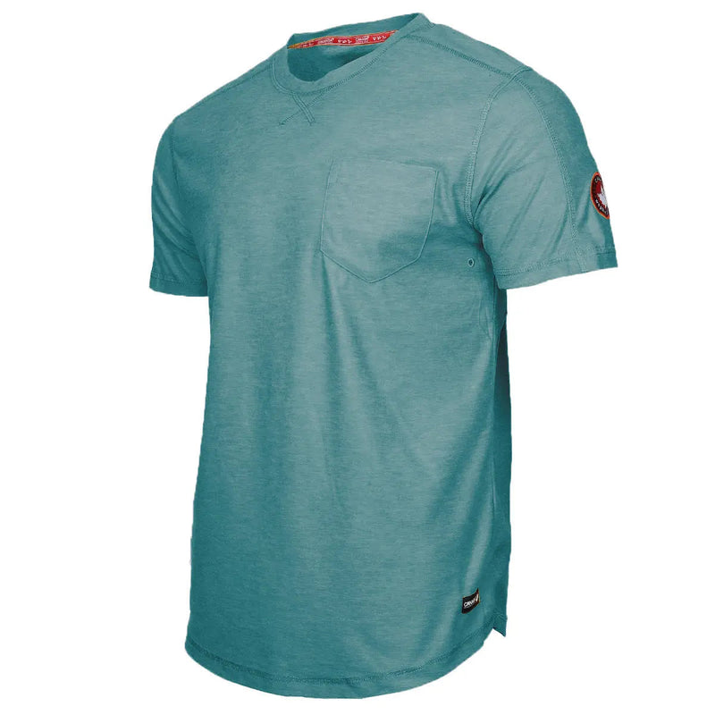 CANADA WEATHER GEAR MEN'S SUPREME SOFT TWO TONE CREW - SIZE: MEN L - TWILIGHT - Brand New