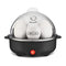 BELLA RAPID ELECTRIC EGG COOKER AND POACHER WITH AUTO SHUT OFF - BLACK - Like New