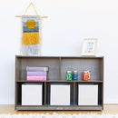 ECR4KIDS 5-COMPARTMENT MOBILE STORAGE CABINET, ELR-0420-GW - - Scratch & Dent