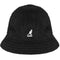KANGOL WOMEN'S FURGORA CASUAL BUCKET HAT - SIZE: WOMEN M - BLACK - Brand New