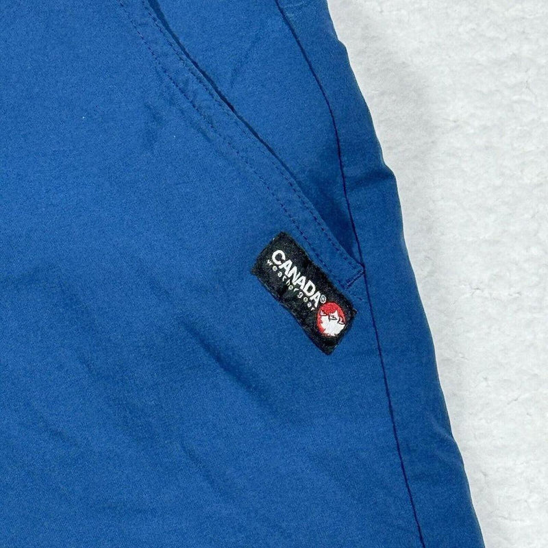 CANADA WEATHER GEAR MEN S PLAIN BENGALINE SHORT, SIZE: XL - NAVY - Like New