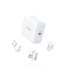Anker USB C 65W PIQ 3.0 Type-C Charger PowerPort III 65W A2713 - White - Like New