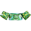 PUDDLE JUMPER KIDS DELUXE LIFE VEST FOR CHILDREN 30-50 LBS - GREEN FOREST FROG - Like New