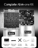 COKAOBE ProBlack Series Shimmer Wall Backdrop 36Pcs B0GCMSNV6P - Black - Brand New