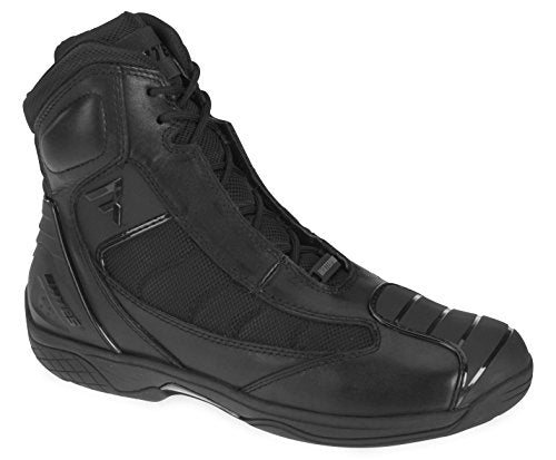 E08805 Bates Beltline Performance Men's Motorcycle Boots (Black, Size 7) New