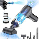 ANGUASS VACUUM CAR CLEANER HANDHELD CORDLESS: 20000PA HIGH POWER VACUUM - BLACK - Like New