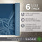 GAIAM YOGA MAT PERFORMANCE TPE EXERCISE & FITNESS MAT - SANGRIA/LAGOON - Brand New