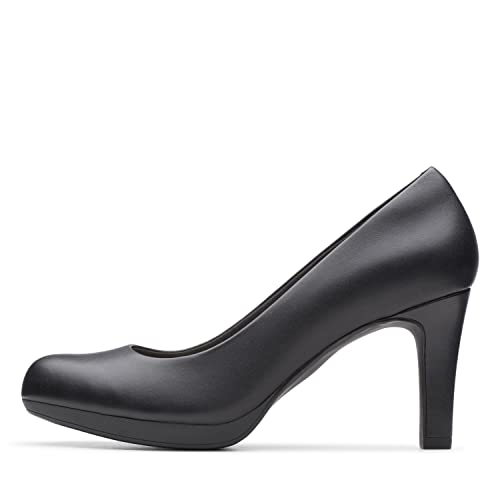 26129359 CLARKS WOMEN'S ADRIEL VIOLA DRESS PUMP SIZE 8 WIDE BLACK -SIZE 8 WIDE - Brand New