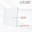 Amaze Dual Smart 400W Wall Mount Space Heater Panel - WHITE - Scratch & Dent