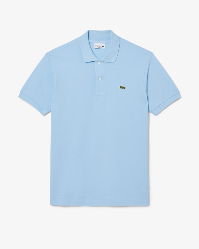 LACOSTE MEN'S CLASSIC FIT ORIGINAL L.12.12 POLO - SIZE: MEN L - PASTEL BLUE - Brand New
