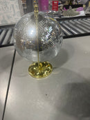 ALARA DESIGNS DISCO BALL, UNIQUE DISCO BALL DÉCOR GLOBE – 11X8 INCH - Like New