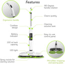 Gladwell Cordless Electric Mop, 3 in 1 Spinner, Scrubber and Waxer Like New