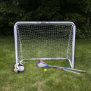 FRANKLIN SPORTS 50" ALL PURPOSE STEEL GOAL - WHITE - Like New