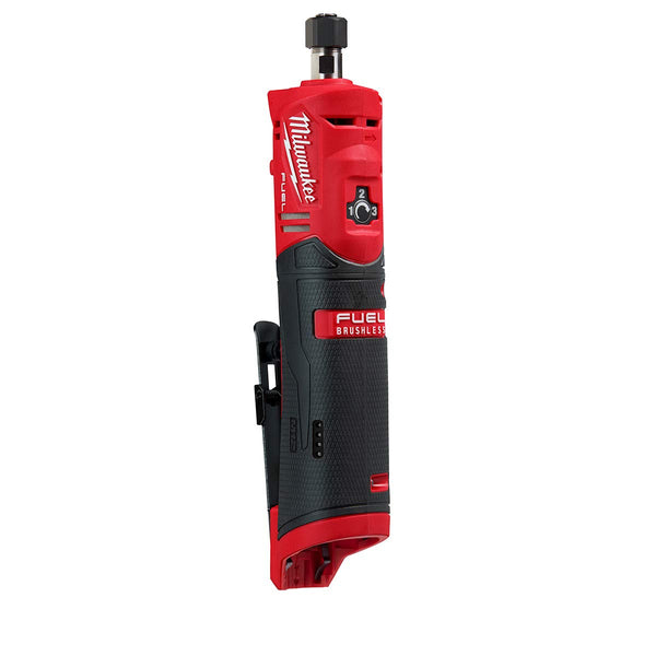 MILWAUKEE M12 1/4" STRAIGHT DIE GRINDER 2486-20 - RED - Brand New