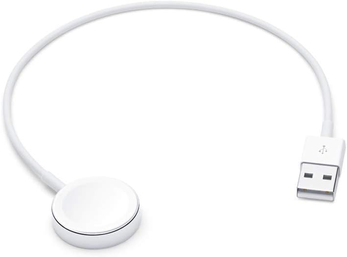 APPLE WATCH MAGNETIC CHARGING CABLE (.3M) - WHITE - Like New