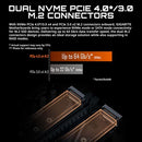 GIGABYTE B550M DS3H AC Micro ATX Dual M.2 SATA 6Gb/s HMDI - BLACK - Like New