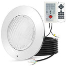 TANDANIC COLOR CHANGING LED POOL LIGHT, 10 INCH WET NICHE UNDERWATER - STAINLESS - Like New