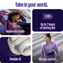 Bose Ultra Open Ear Earbuds OpenAudio Awareness Clip-On 881046-0600 - Violet - Like New