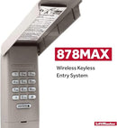 LIFT MASTER LIFTMASTER 878MAX GARAGE DOOR KEYPAD WIRELESS AND KEYLESS ENTRY -TAN - Like New