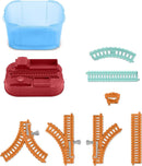 FISHER PRICE THOMAS & FRIENDS TRACKMASTER BUILDER BUCKET,25-PIECES - RED/BLUE - Brand New