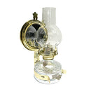 POCHY CLASSIC OIL LAMP large KEROSENE LAMP GLASS MIRROR OIL LAMP - CLEAR - Brand New