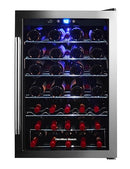 HAMILTON BEACH HBWF4303, 43-BOTTLE WINE COOLER FRIDGE MIRROR - Scratch & Dent