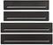 Blackstone 5015 Wind Guards for 36" Griddle Front and Rear Grease Model - BLACK Like New