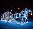 Twinkle Star 66ft 200 LED Indoor String Lights, 8 Modes, CL-200-C - White - Like New