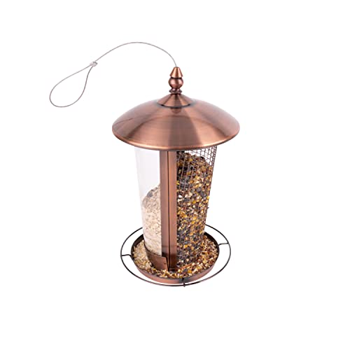 Bliss Hammocks BBF-131 2 in 1 Bird Feeder - Antique Copper - Like New