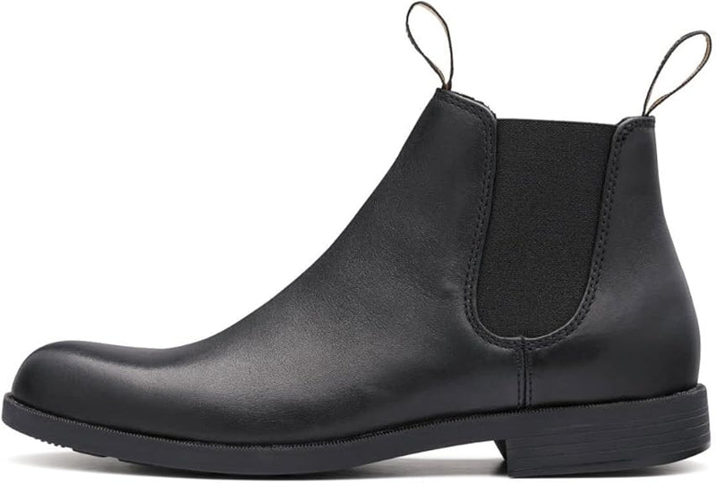 BLUNDSTONE DRESS BOOT ELASTIC SIDED BOOTS BLACK - SIZE: MEN 11 (AU/UK M10) - Like New