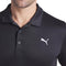 631607 PUMA MEN'S ICON HEATHER POLO 2.0 BLACK HEATHER SIZE L - Brand New