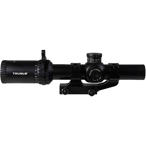 TRUGLORIFLE SCOPE ‎OMNIA TACTICAL RIFLE SCOPE VARIABLE OPTIC TG8518TLR - BLACK - Like New