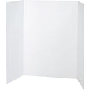 Spotlight Corrugated Presentation Display Boards, 48 x 36, White, 4/Carton - Like New