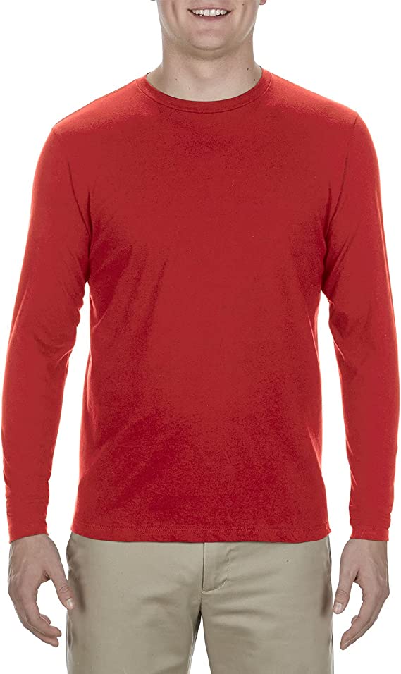 AL5304 Alstyle Ringspun Cotton Long-Sleeve T-Shirt New