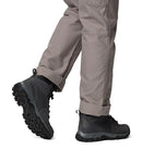 174641 COLUMBIA MEN'S NEWTON RIDGE PLUS II SUEDE WATERPROOF SHARK/BLACK SIZE 7 - Like New