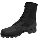 ROTHCO JUNGLE TACTICAL WORK BOOTS MEN’S SIZE 11, BLACK - BLACK - Brand New