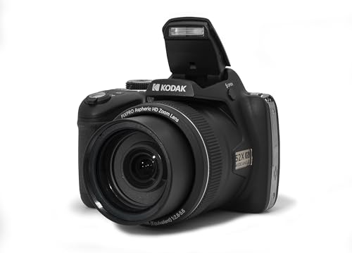 KODAK PIXPRO ASTRO ZOOM AZ528-BK 16 MP 52X OPTICAL ZOOM 24MM WIDE ANGLE - BLACK - Like New
