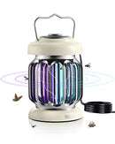 GECKOMAN 2 PACK HYBRID SPECTRUM WATERPROOF SWITCH BUG ZAPPER - WHITE - Like New
