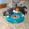 KITTY CITY SWAT TRACK CAT TOY FOR CAT AND KITTY 10.5"X12"X12" BLUE CM-0209-CS01 - Like New