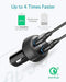 ANKER CAR CHARGER, QUICK CHARGE 3.0 39W DUAL USB DC 5V 3A / 9V 2A A2225 - BLACK - Like New