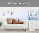 LG Portable Air Conditioner 300 Sq.Ft. Quiet Operation 115V LP0721WSR - WHITE - Like New