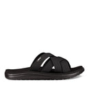 TEVA VOYA SLIDE WOMEN'S VEGAN STRAPPY SANDAL BLACK SIZE 8 - Brand New
