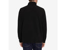 IZOD MEN'S QUARTER ZIP FLEECE PULLOVER - SIZE: MEN 2XL - BLACK - Brand New