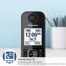 Panasonic KX-TGF382M Link2Cell Bluetooth DECT 6.0 Phone System - BLACK Like New